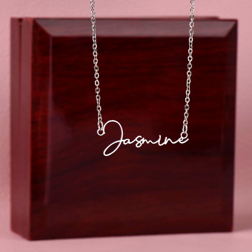 Signature Name Necklace