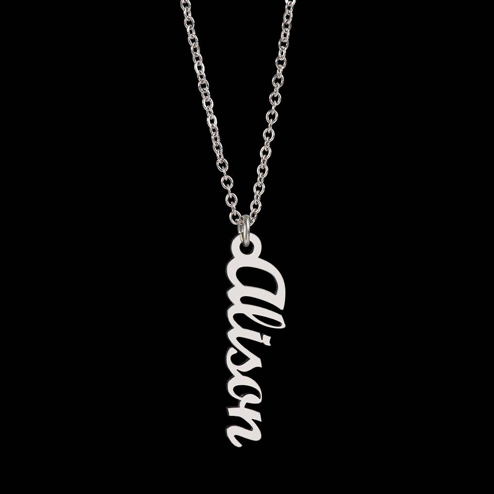 Big Sister - Personalized Vertical Name Necklace