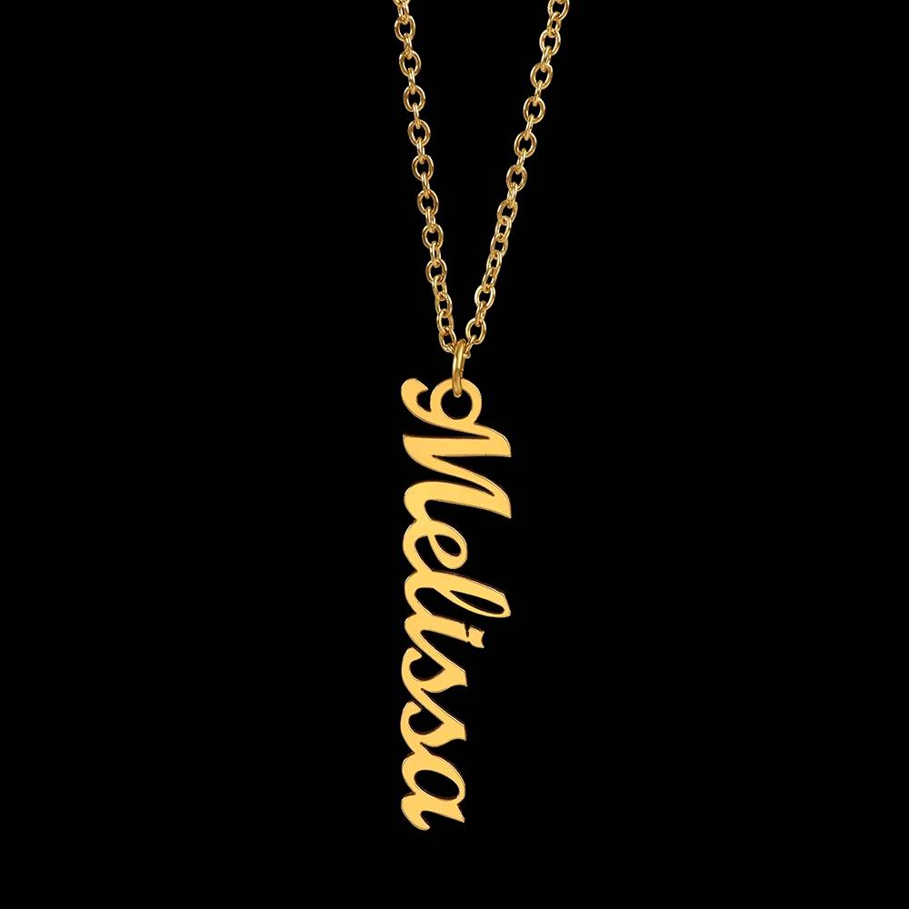 Personalized Vertical Name Necklace To The Best In Class